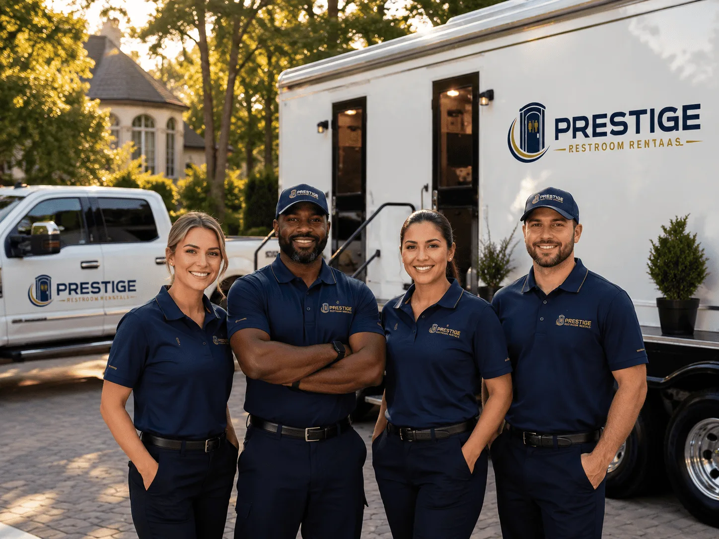 Trusted Luxury Portable Restrooms company in West, TX